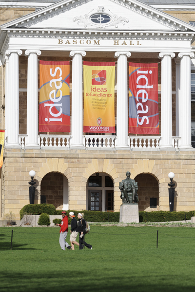 Bascom Hill on UW-Madison campus