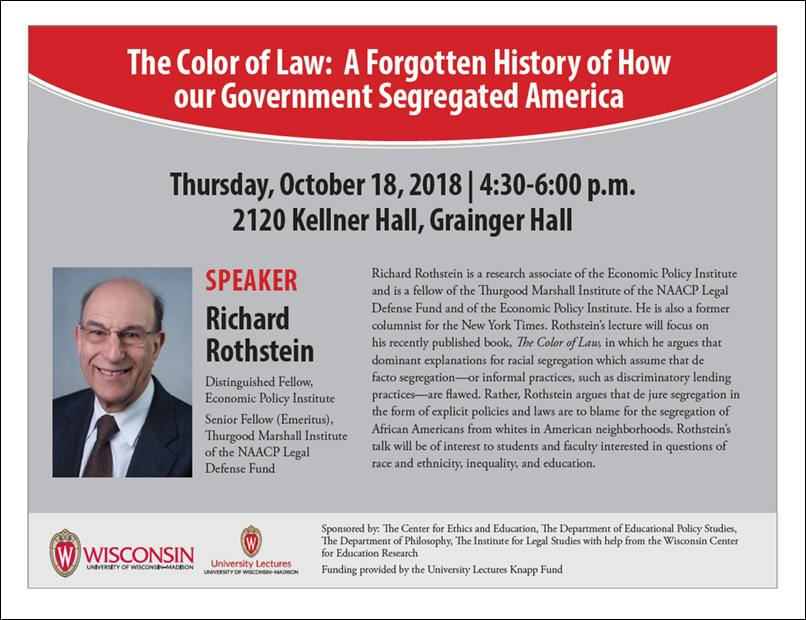 Read more about the article The Color of Law: A Forgotten History of How Our Government Segregated America
